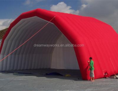 China 2020 hot sale inflatable stage cover concert tent, inflatable stage roof for event for sale