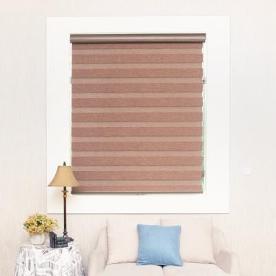 China Custom 2 Meter Wide Automatic Zebra Electric Zebra Shade Anti-UV Double Blind for sale