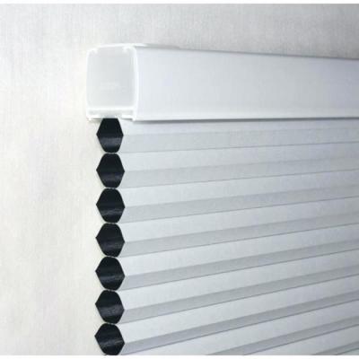 China Free Pullable Thermal Insulation Protective Noise Minimalist UV Prevention Pleated Cordless Pleated Cellular Window Honeycomb Blinds for sale