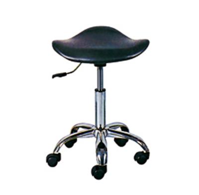 China Modern PU Restaurant Dining Stool Shop Shaving Rest Furniture Salon Chair Barber Haircutting Bar Stool Back for sale