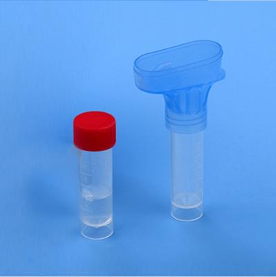 China Saliva Collection Sample Collection Saliva Collector Funnel PP Sample Saliva Sample Collection Tube Non-Invasive Painless Virus Medium PCR Test for sale