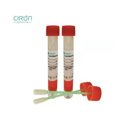 China Sample Collection Sample Collection Tube with VTM, Nasal Swab Oral Swab with VTM Tube VTM Sample Storage Tube with Swab for sale