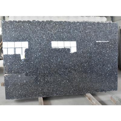 China Modern Prefab Homes Natural Stone Blue Pearl Granite Countertops Kitchen for sale