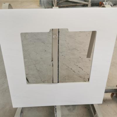 China New Modern Italy Style Bianco Dolomiti Marble Countertops Luxury Hotel Tiles for sale