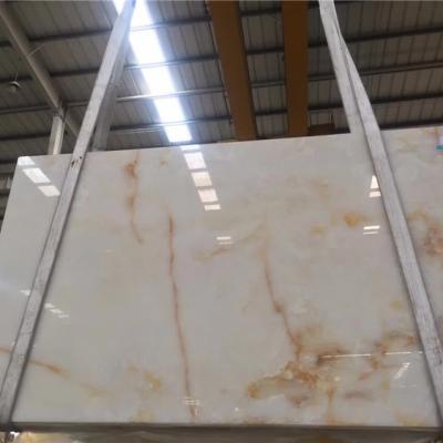 China Modern Luxury White Onyx Solid Exterior Corian Vanity Tops, Specification With Best Price for sale