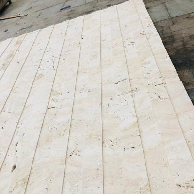 China China modern polished white travertine marble slab price of indoor and outdoor wall design tile for floor and wall for sale