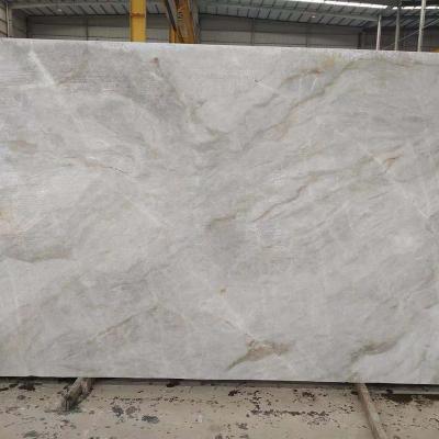 China Modern Taj Mahal Quartzite Slabs For Countertops White Quartzite Granite Slabs Tiles Island Top for sale