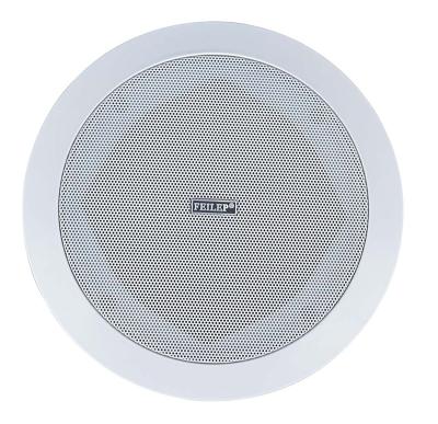 China OP-2 Ceiling Speaker 100W Ceiling Speaker Closed 6 Inch Ceiling Speaker With Rear For Installation for sale