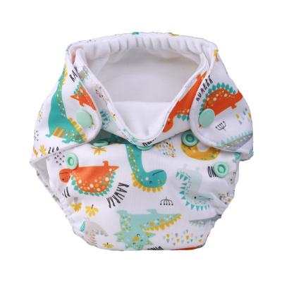 China Baby Boy Girl Print Cloth Diaper Newborn Toddler Panties Printed Reusable Diapers for sale