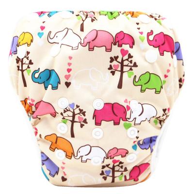 China Printed Made in China Baby Swim Diaper Baby Swimming Cloth Diaper for sale