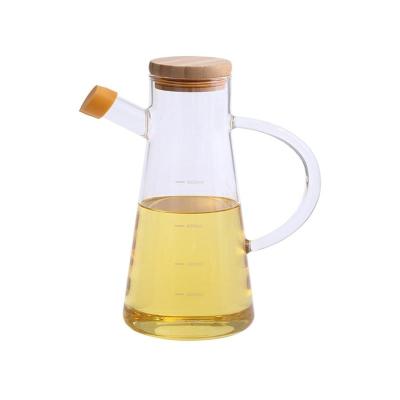 China Household Products China Made Bottle Glass Dispenser Cork Opening And Closing Oil Bottle for sale