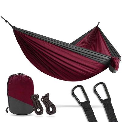 China Enjoy 2021 Durable Hammock Stuff Parachute Adjustable Hammock Tarp Nylon Outdoor Camping Hammocks for sale