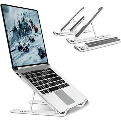 China Portable Foldable Laptop Stand Home School Office Mount (Height) Laptop Stand 360 Notebook Monitor Base Adjustable Rotatable Stand for sale