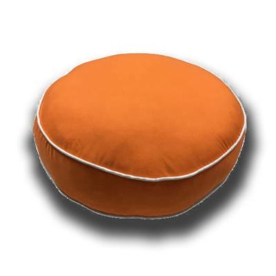 China Wholesale Portable Round Floor Pillow Pure Cotton Seating Cushion For Reading Nook Bed Room Watching TV for sale