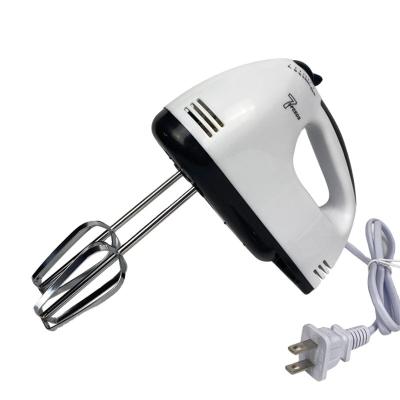 China Stainless Steel+ Mini Household Hand Held Egg Plastic Automatic Beater Electric Egg Beater for sale