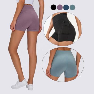 China Anti-Wrinkle Amazon Success Custom Womens Yoga Shorts Gym Wear Biker Womens Shorts for sale