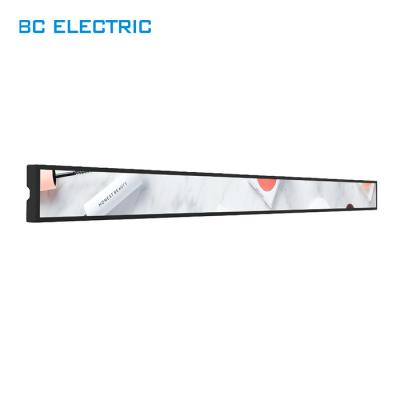 China 35 Inch 500nits 2880*158 BC6000 Stretched LED Bar Display For BC6000 Shelf for sale