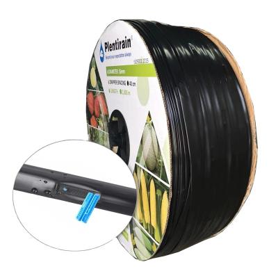 China Agriculture Drip Irrigation System Drip Tape 16mm Agriculture Irrigation Drip Tape Line With Flat Insert Emitter for sale