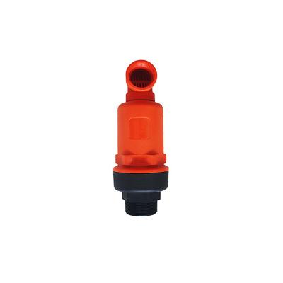 China PA66 Plastic Automatic Air Release Valve For Agriculture Water Saving Drip Irrigation System for sale