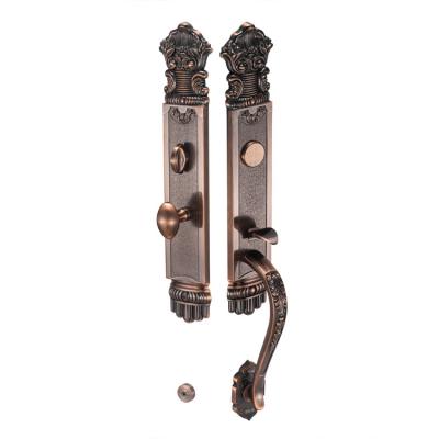 China Doors & Doors & Locks & Door Handles Good Quality Metal Luxury Doors Bedroom Door Lock Main Door Handleset Wood In America 562.2x80mm ARIENTAL 30 Days 38-55mm for sale