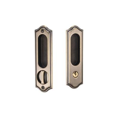 China Metal and Wood Sliding Doors Security Sliding Door Lock Mortise Lock Door Antique Locks for Aluminum Doors with Key European DJSD565-BK 150x45mm ORIENTAL for sale