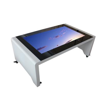 China lcd multi touch screen table advertise interactive player touch screen table AMH-CT550 for sale