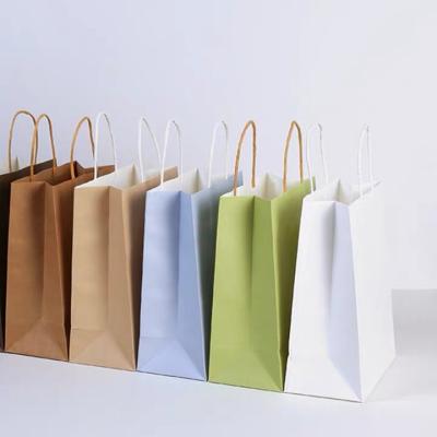 China Handmade wholesale cheap paper bag printing high quality shopping paper bag costumes spell children drink making china for sale