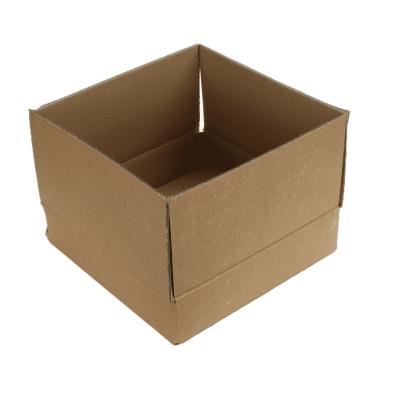 China High Quality Selling Disposable Cardboard Box Kraft Paper Hat Boxes Recyclable Postal Mailing Mailer Box For Express Packing for sale