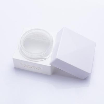 China Eco-friendly Recyclable Glass Jar 15 Ml 50 Ml 100 Ml Opal Glass Jar Empty Face Cream Jar High Quality Double Wall Lid White Glass Bottle For Skin Care for sale