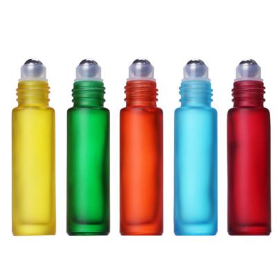 China Lurury 10ml roll on glass bottle for sale