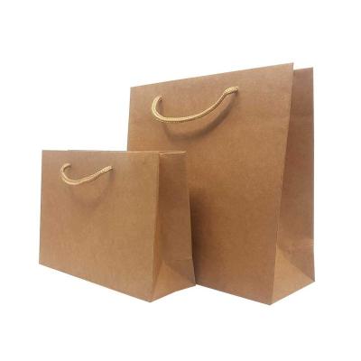 China Recyclable In Stock Fast Delivery Recyclable wine white kraft paper bags with handles for coffee for sale