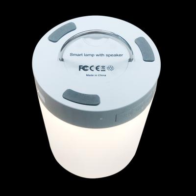 China Wholesale Modern Hot Selling Dimmable USB Rechargeable Speaker LED Night Touch Control Lights for sale