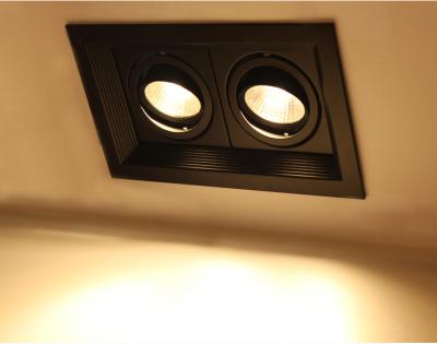 China Modern Outdoor COB Downlight Square Mounted Ceiling Recessed Downlight Housing Indoor Lighting Home Decor for sale