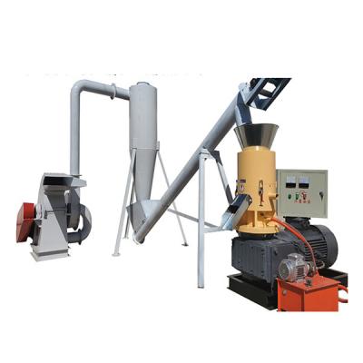 China Automatic Wood Farms Pellet Machine Biomass / Wood Pellet Pellet Production Line for sale