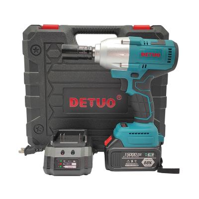 China DETUO High Torque Impact Wrench Cordless Kit, D24002 Cordless Electric Wrench for sale