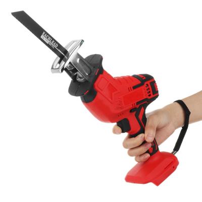 China Wood Saw 4 Pole 18V Motor Li-ion Battery Powered Portable Cordless Reciprocating Saw for sale