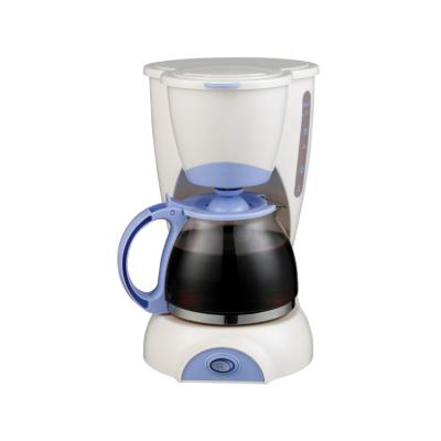 China Make Espresso Cappuccino Coffee Foshan Shunde Stelang 4-6 Cup Drip Black Coffee Maker With Glass Carafe Drip Warmer Coffee Maker for sale