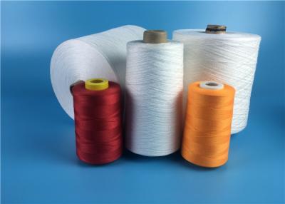 China OEKO-TEX 100% Virgin Spun Polyester Yarn Raw White On Paper Cone For Sewing Thread for sale