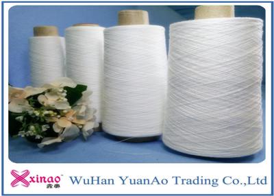 China Wholesale 301 Spun Polyester Sewing Yarn High Tenacity Raw White Yarns for sale