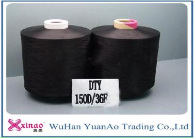 Chine aspiration de polyester de 300d 72F donnant au fil une consistance rugueuse avec le matériel 100% de polyester et le modèle teint à vendre