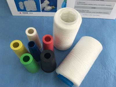 China Alta tenacidad que cose los hilados de polyester teñidos, el hilado de la torsión de la fibra S de Yizheng y de la torsión de Z en venta