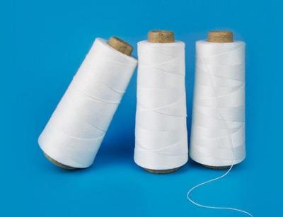 China High Strength Top Quality 100% Polyester Yarn Bag Closing Thread 10s / 4 for sale