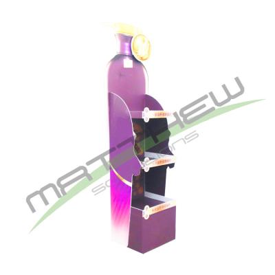 China MT OEM ODM POSM Cardboard Floor Display Stands For Advertising Marketing MT-Customized for sale