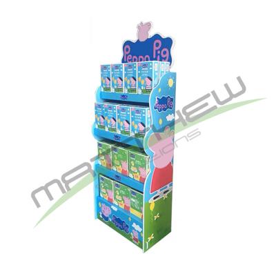 China MT High Capacity Retail Promotional Product Cardboard Display Stand MT-Customized for sale