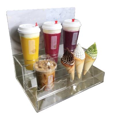 China China Custom Resin Simulation Ice Cream Sculpture Model For Dessert Cold Drink Shop for sale