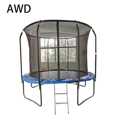 China With Protective Net 2021 10ft PVC Trampoline Cheap Jumping Kids For Sale for sale