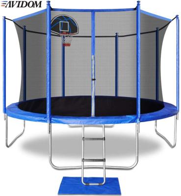 China With Protective Net 10 Ft Round Trampoline Kids Outdoor Playground Trampoline Jumping Park Outdoors for sale