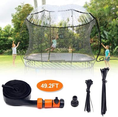 China With Protective Net Round Large Trampolines 15ft Water Bungee Trampoline Accessories For Kids for sale