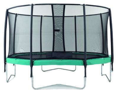 China With Outdoor Protective Net Inground Bed Water Jumping Trampoline For Kids 15 Ft for sale