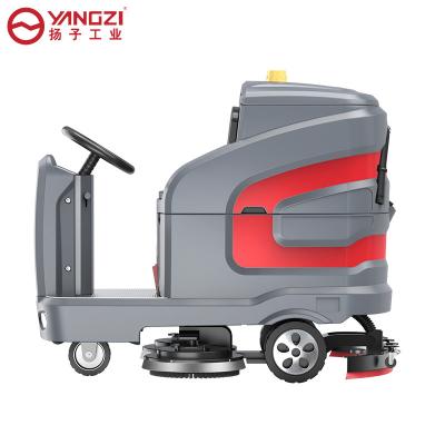 China Yangzi Ride On Floor Scrubber Dryer Battery Operated Electric Floor Scrubber Industrial for sale